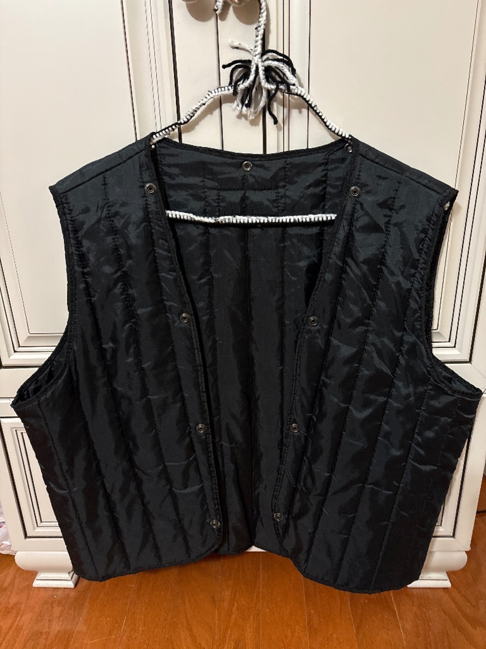 Harley Davidson vest, snaps into an outer jacket
